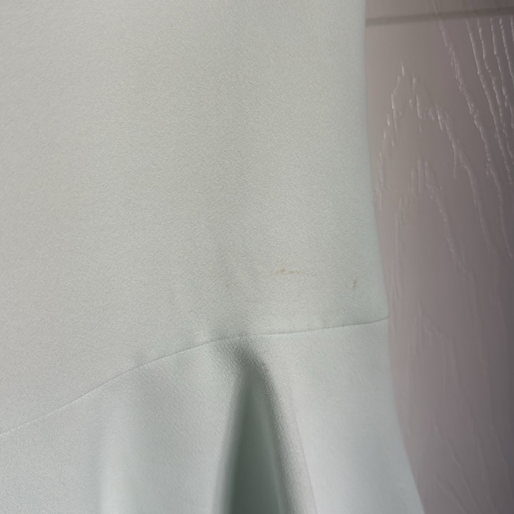 Banana Republic Mint Green Peplum Top SMALL with some flaws - Picture 8 of 8